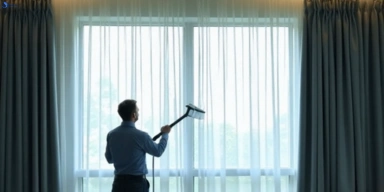 Commercial drapes cleaning service coes-creek hotels offices