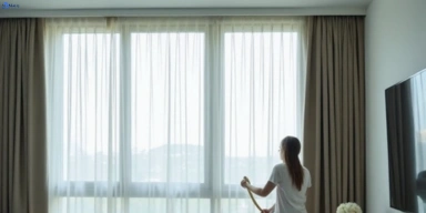 Delicate sheer drape cleaning coes-creek Matty Curtain Cleaning
