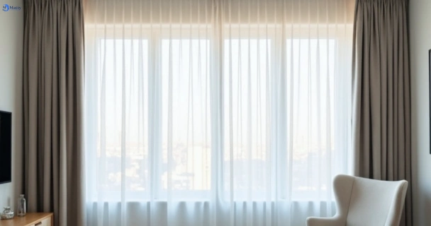Restored vibrant drapes in coes-creek QLD after Matty Curtain Cleaning